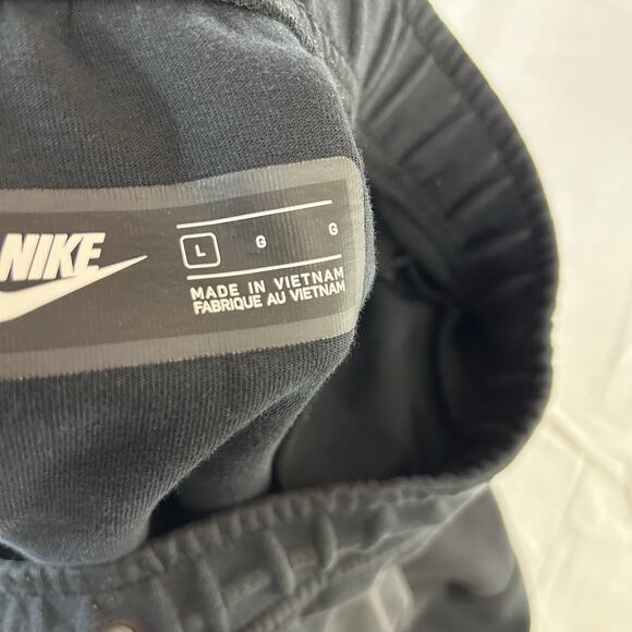 Nike Sportswear Tech Fleece Jogger Men Large Black Sweatpants Drawstring - Picture 5 of 14